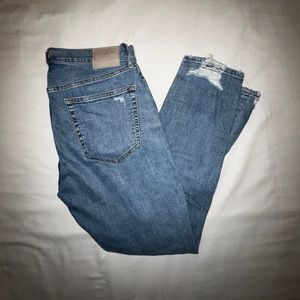 Abercrombie Distressed Slim Jeans